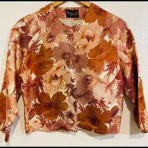 60’s Vintage Glentex crop bolero blazer